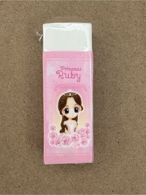 NEW Princess Ruby Korea Vintage Stationery Eraser